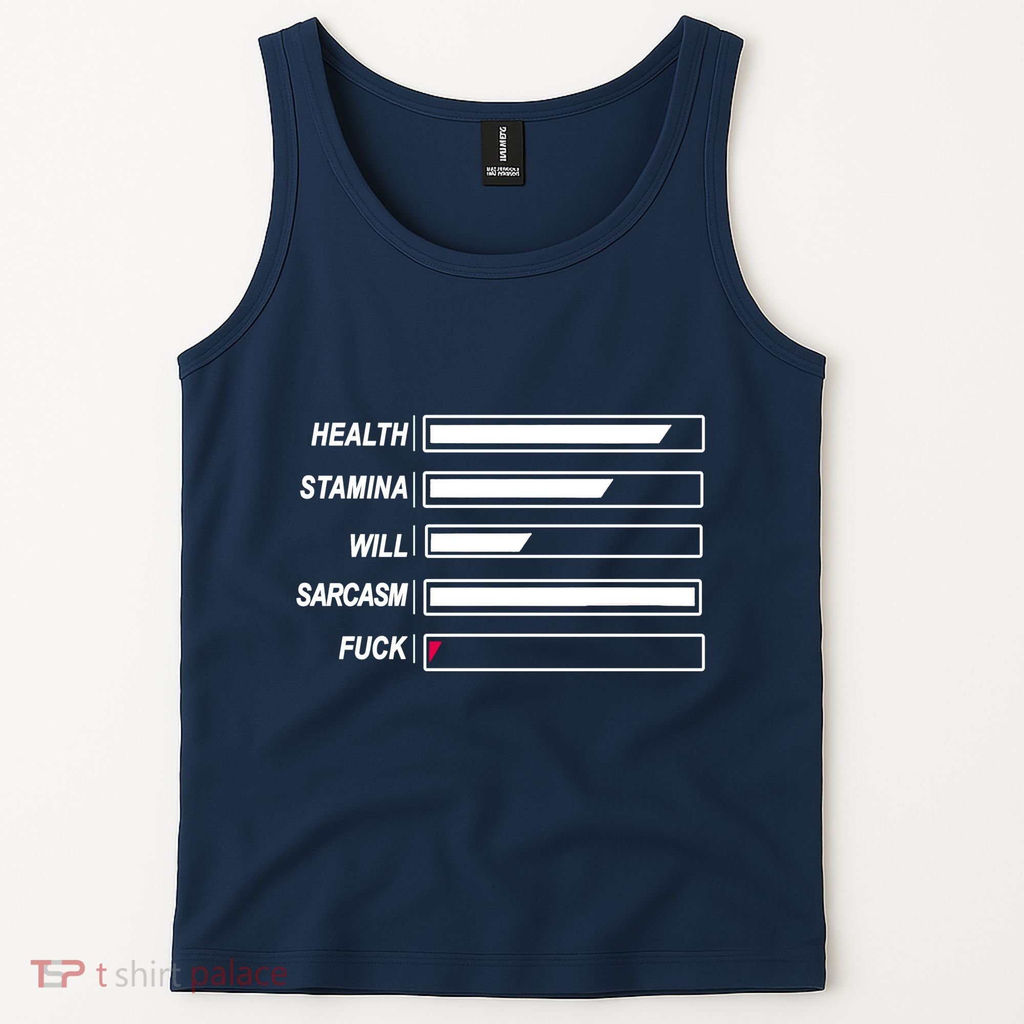 Life Status Bar Tank Top