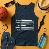 Life Status Bar Tank Top thumb 4