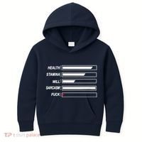 Life Status Bar Kids Hoodie thumb 0