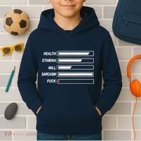 Life Status Bar Kids Hoodie thumb 2