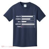 Life Status Bar Kids T-Shirt thumb 0
