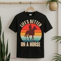Life's Better On A Horse Cowgirl Vintage T-Shirt thumb 2