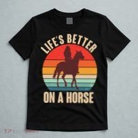 Life's Better On A Horse Cowgirl Vintage T-Shirt thumb 5