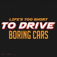 Life's too Short Too Drive Boring Cars Doggie Tank thumb 4