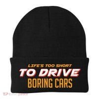Life's too Short Too Drive Boring Cars Beanie thumb 0