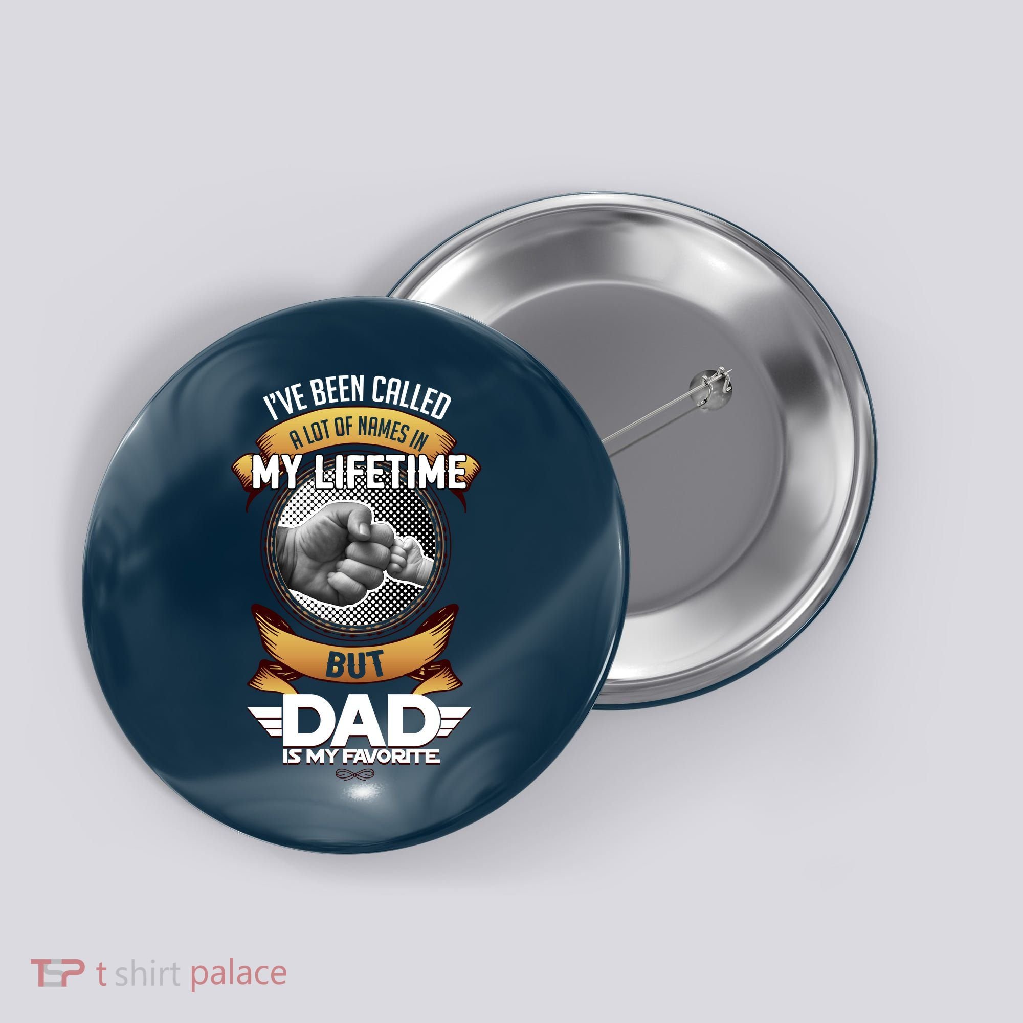 Lifetime Dad Button