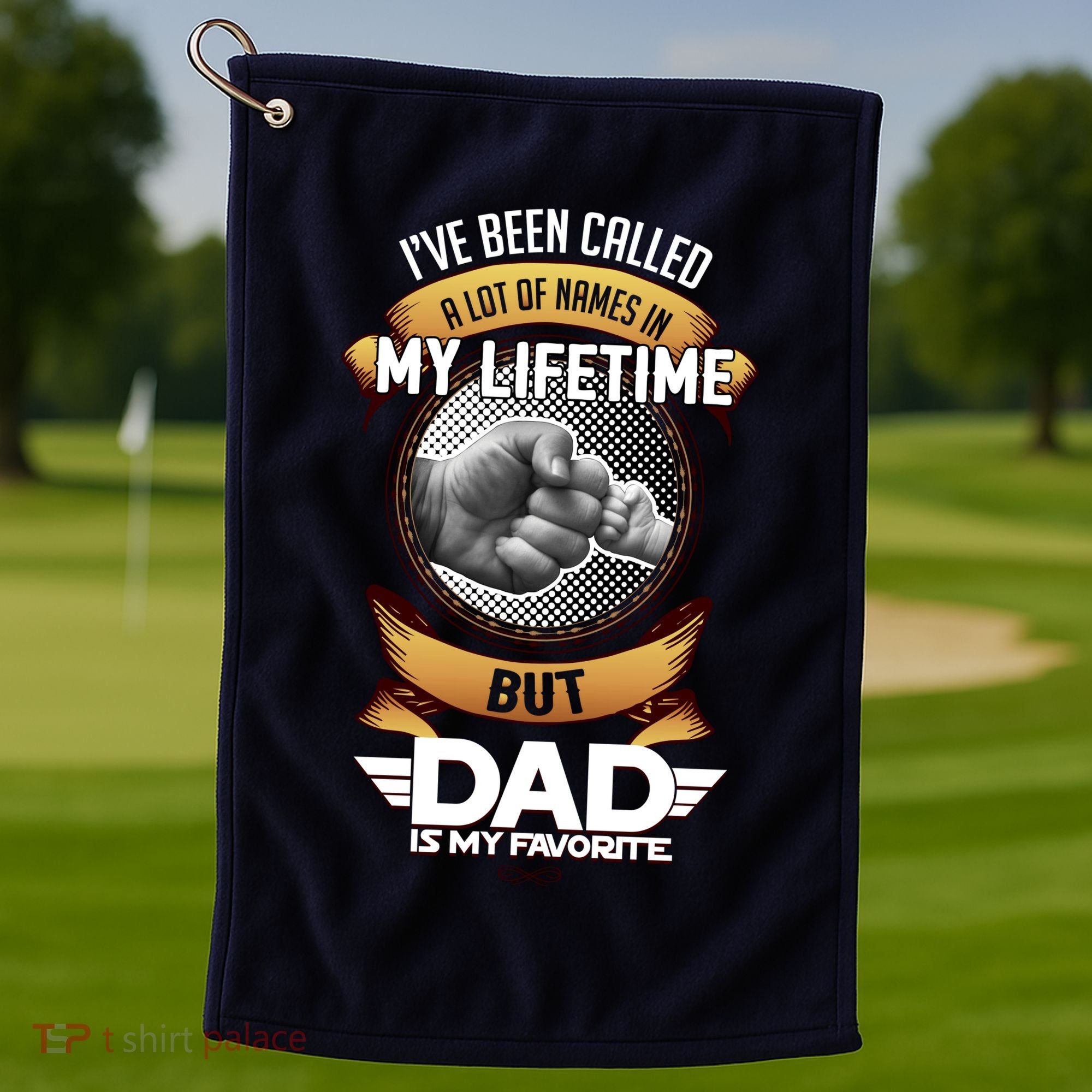 Lifetime Dad Golf Towel