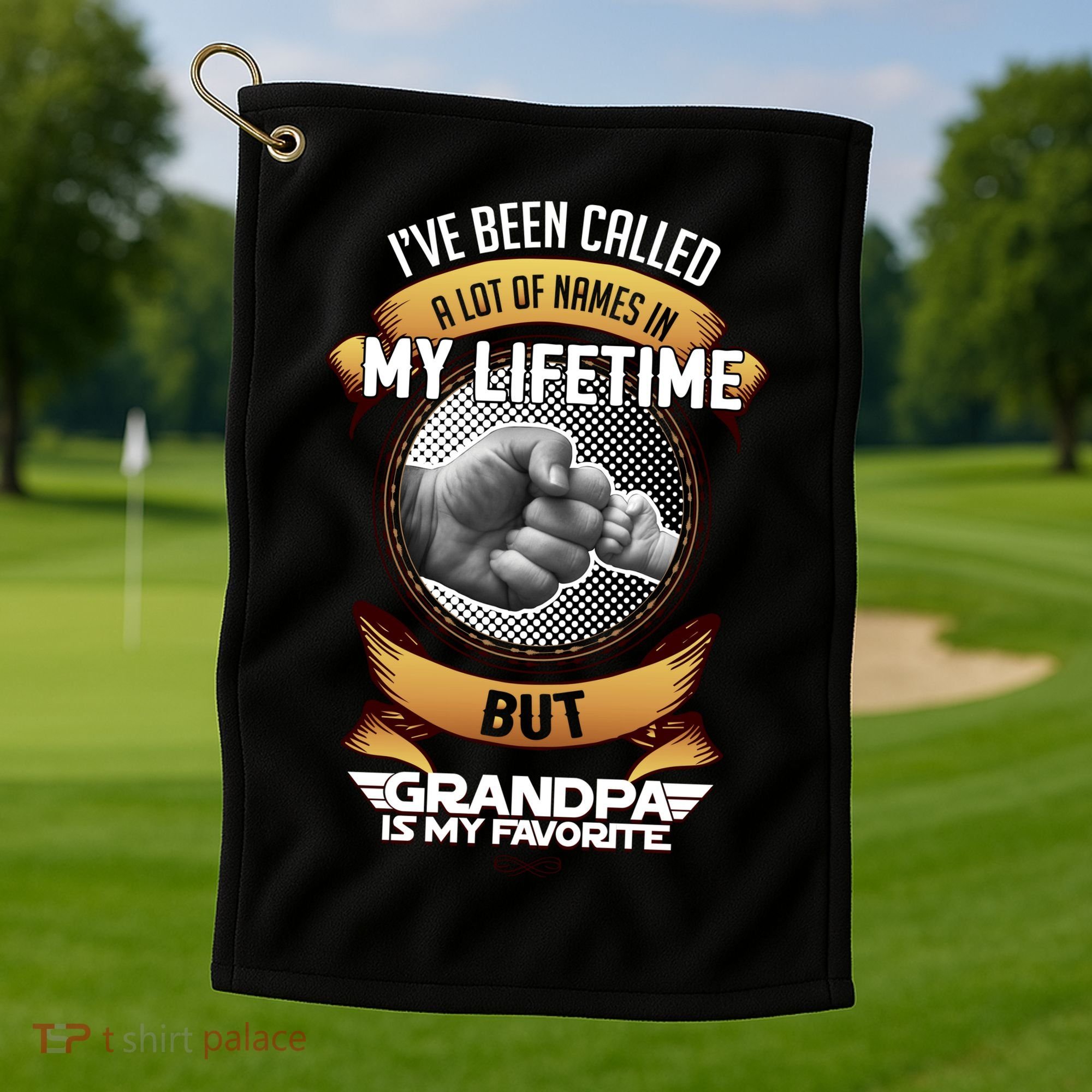 Lifetime Grandpa Golf Towel