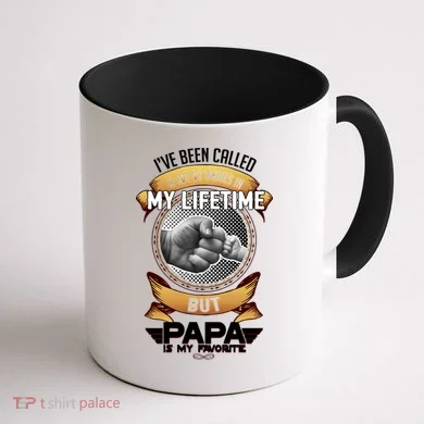 Lifetime Papa Coffee Mug back