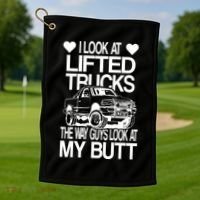 Lifted Truck Golf Towel thumb 1