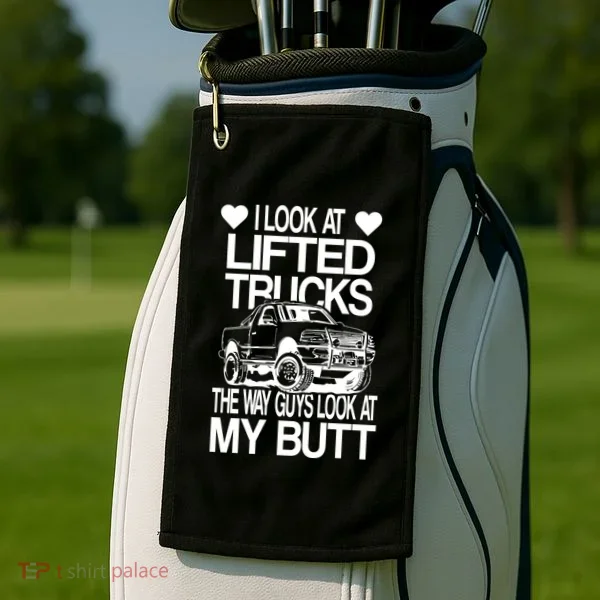 Lifted Truck Golf Towel