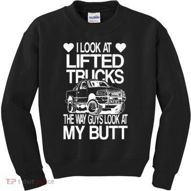 Lifted Truck Kids Sweatshirt