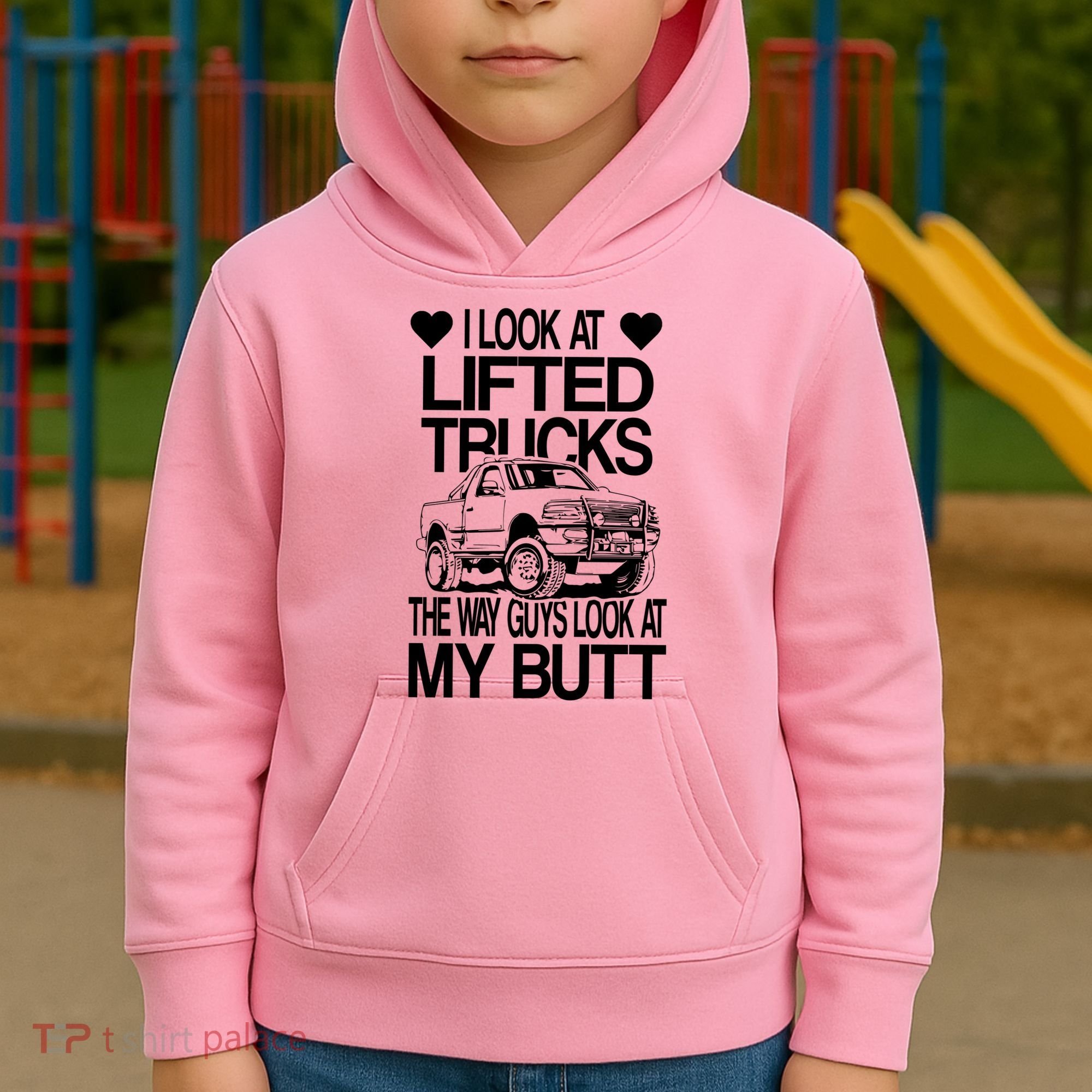 Lifted Truck Kids Hoodie
