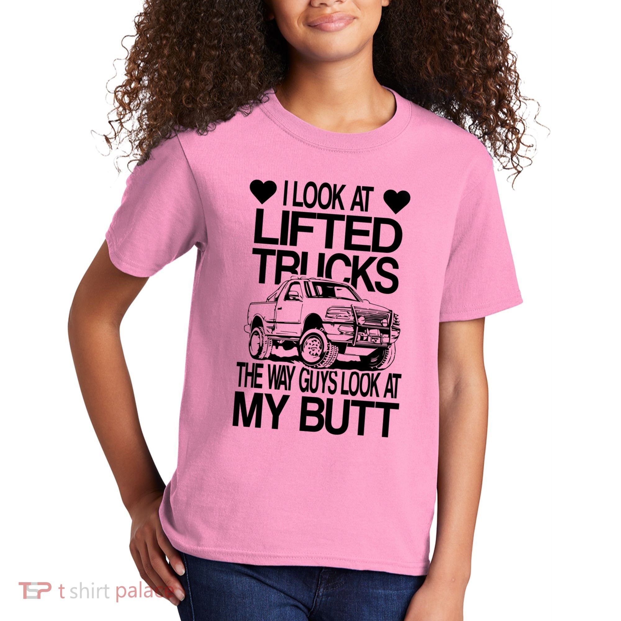 Lifted Truck Kids T-Shirt