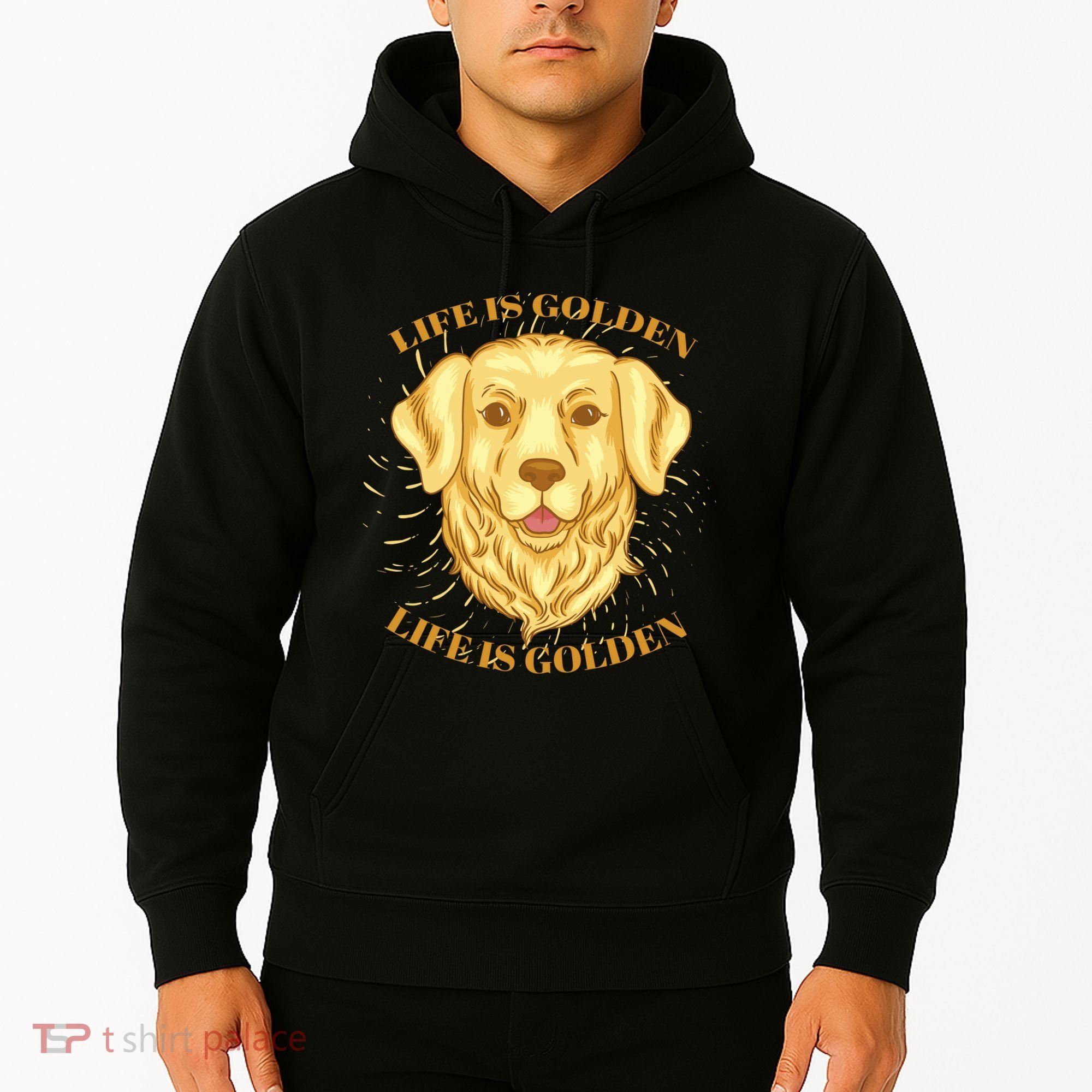 Life Is Golden Dog Hoodie