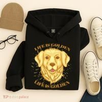 Life Is Golden Dog Hoodie thumb 4
