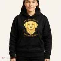 Life Is Golden Dog Hoodie thumb 5