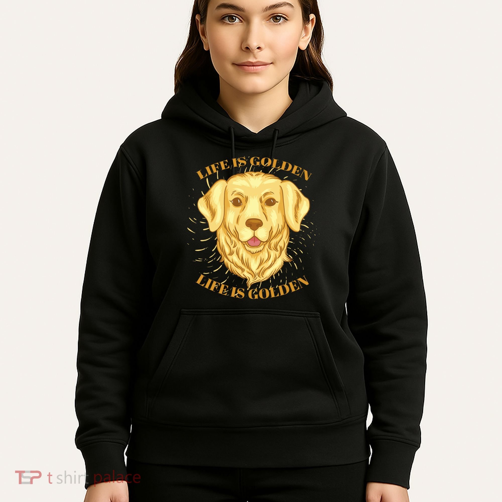 Life Is Golden Dog Hoodie