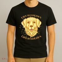 Life Is Golden Dog T-Shirt thumb 3