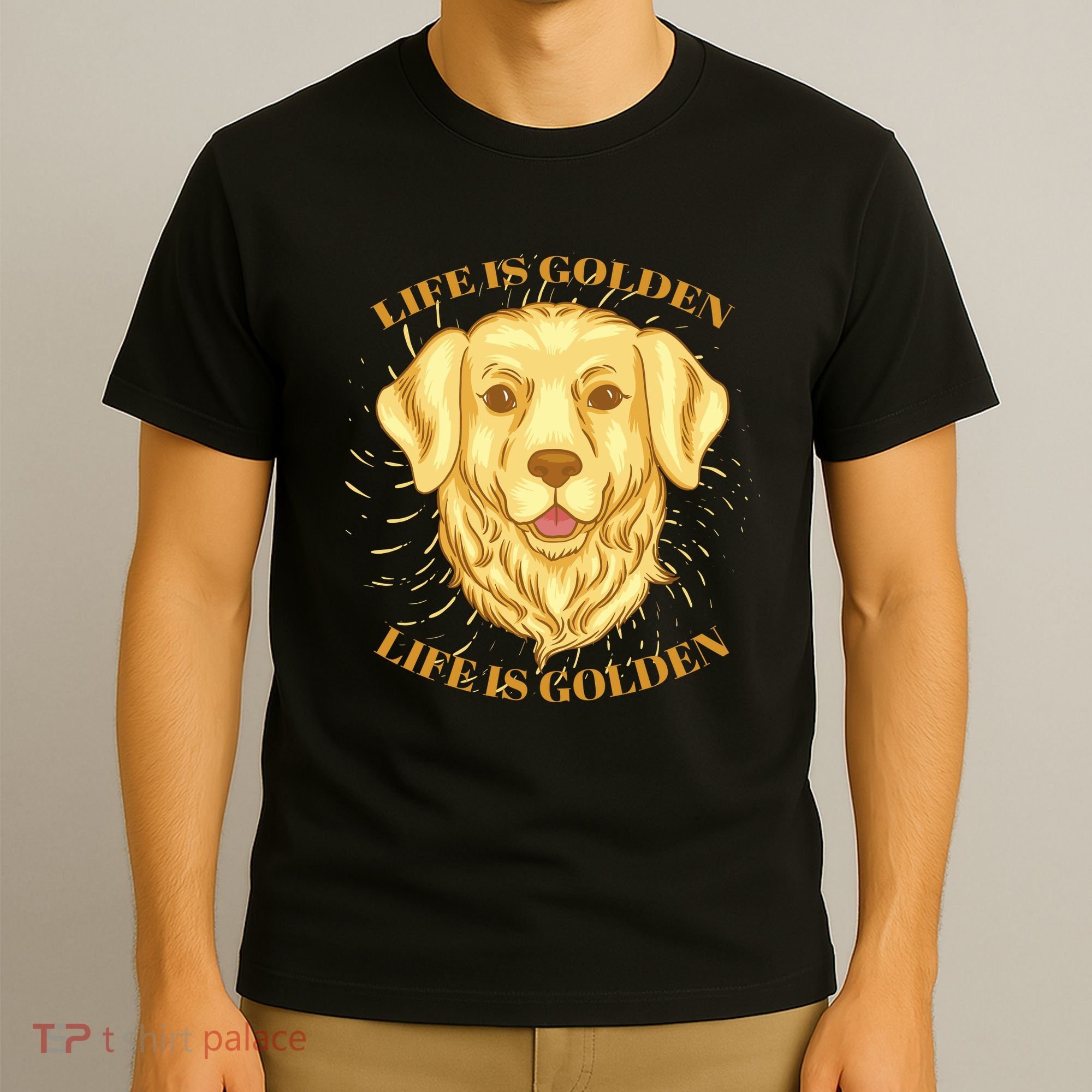 Life Is Golden Dog T-Shirt