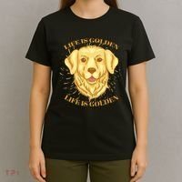 Life Is Golden Dog T-Shirt thumb 4