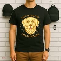 Life Is Golden Dog T-Shirt thumb 6