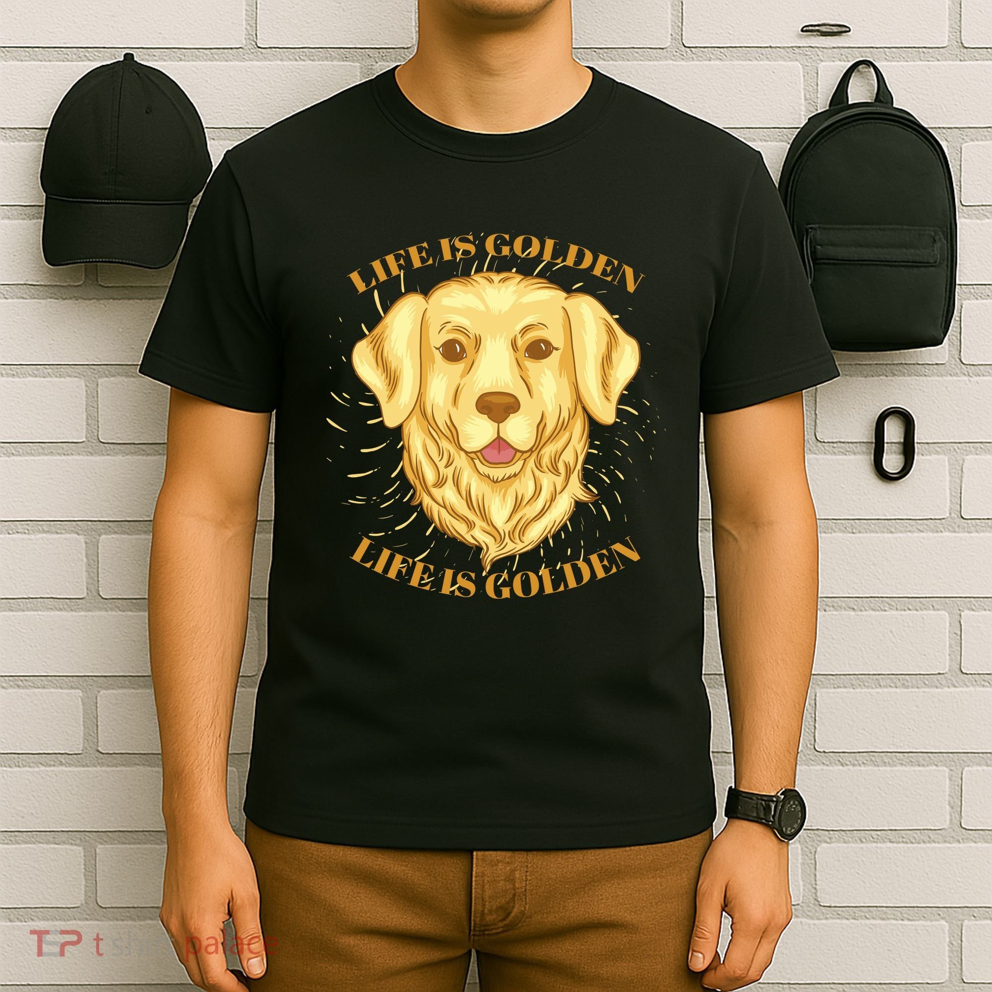 Life Is Golden Dog T-Shirt