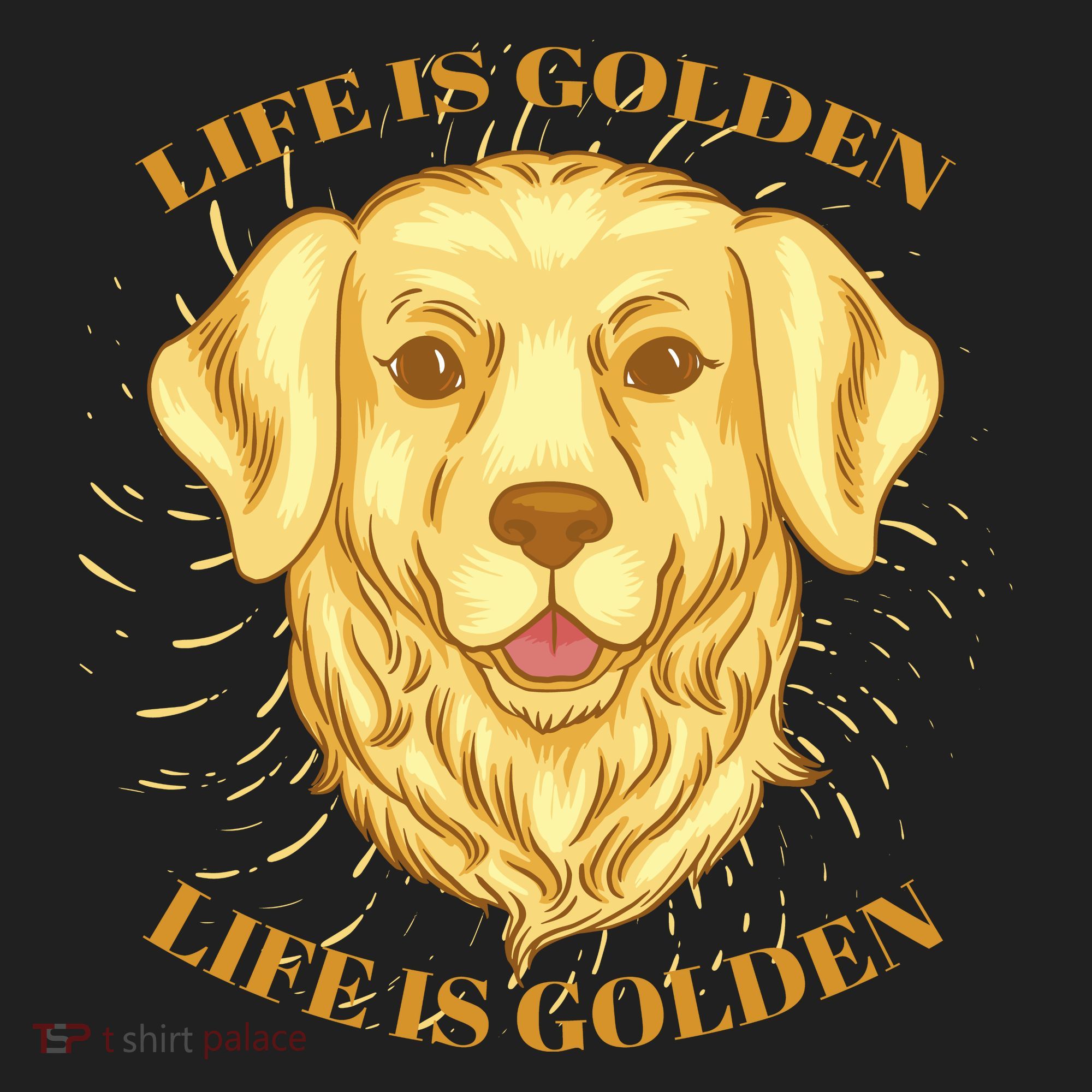 Life Is Golden Dog Beanie