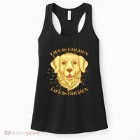 Life Is Golden Dog Women's Tank Top thumb 0