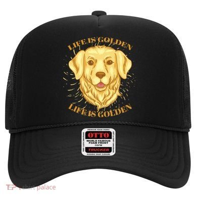Life Is Golden Dog Hat