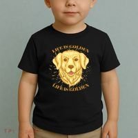 Life Is Golden Dog Toddler T-Shirt thumb 2