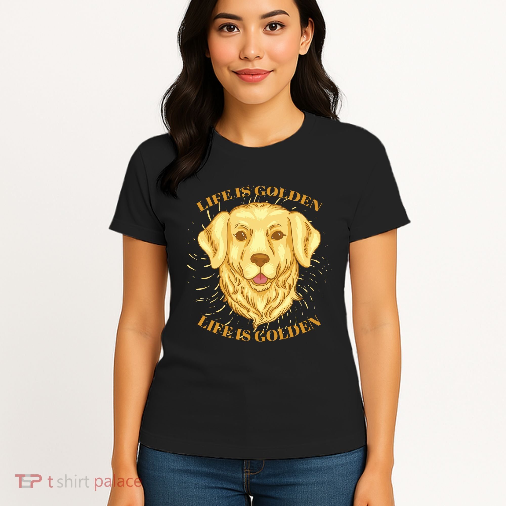 Life Is Golden Dog Women's T-Shirt