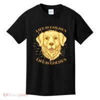 Life Is Golden Dog Kids T-Shirt thumb 0