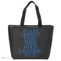 Lilnasx If God DoesnT Exist Then WhoS Laughing At Us Tote Bag thumb 0