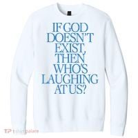 Lilnasx If God DoesnT Exist Then WhoS Laughing At Us V.I.T. Fleece Crew Sweatshirt thumb 0