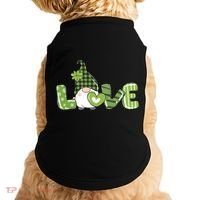 Love Irish Gnome Cute St Patricks Day Doggie Tank thumb 0