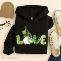 Love Irish Gnome Cute St Patricks Day Hoodie thumb 4