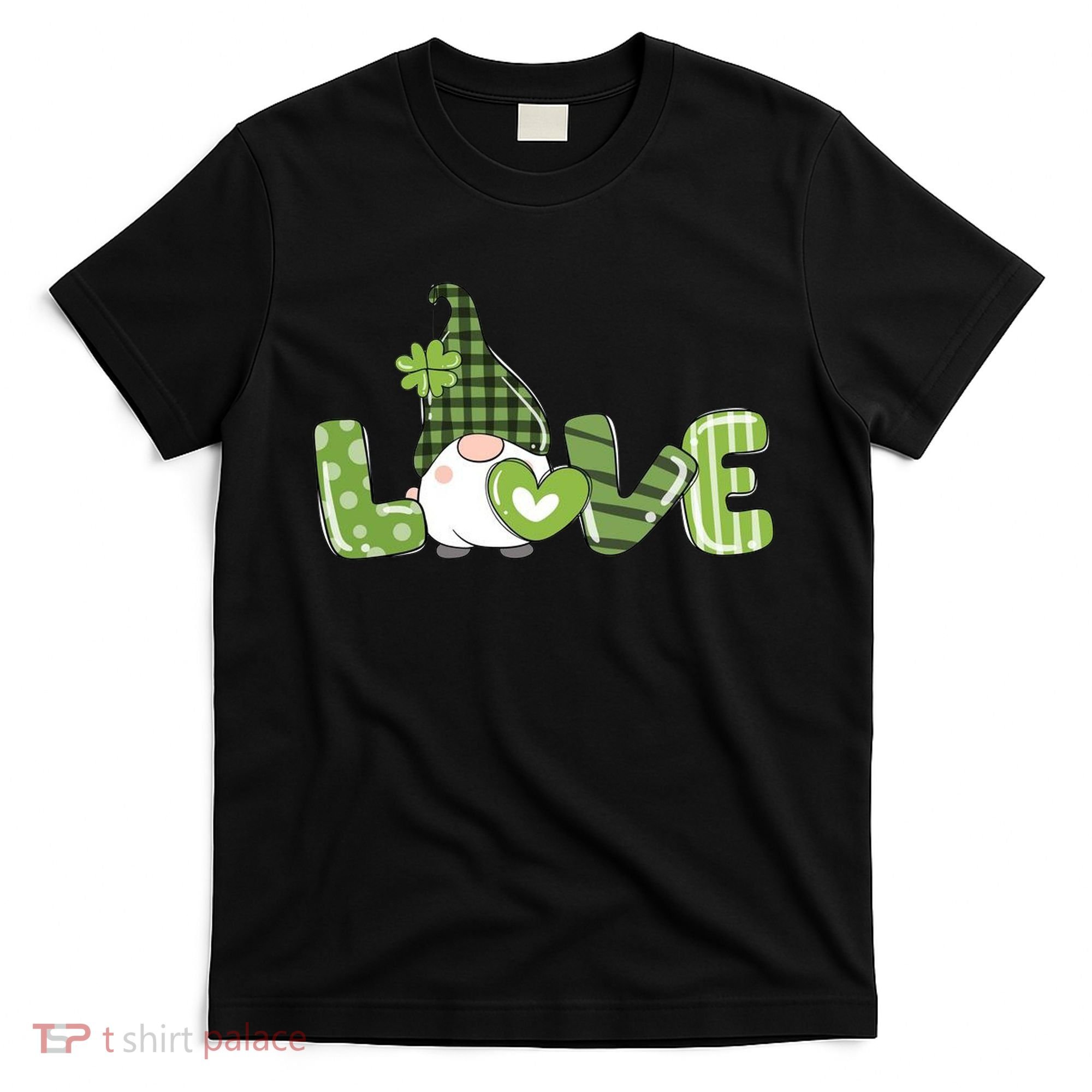 Love Irish Gnome Cute St Patricks Day T-Shirt