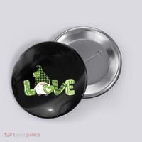 Love Irish Gnome Cute St Patricks Day Button thumb 0