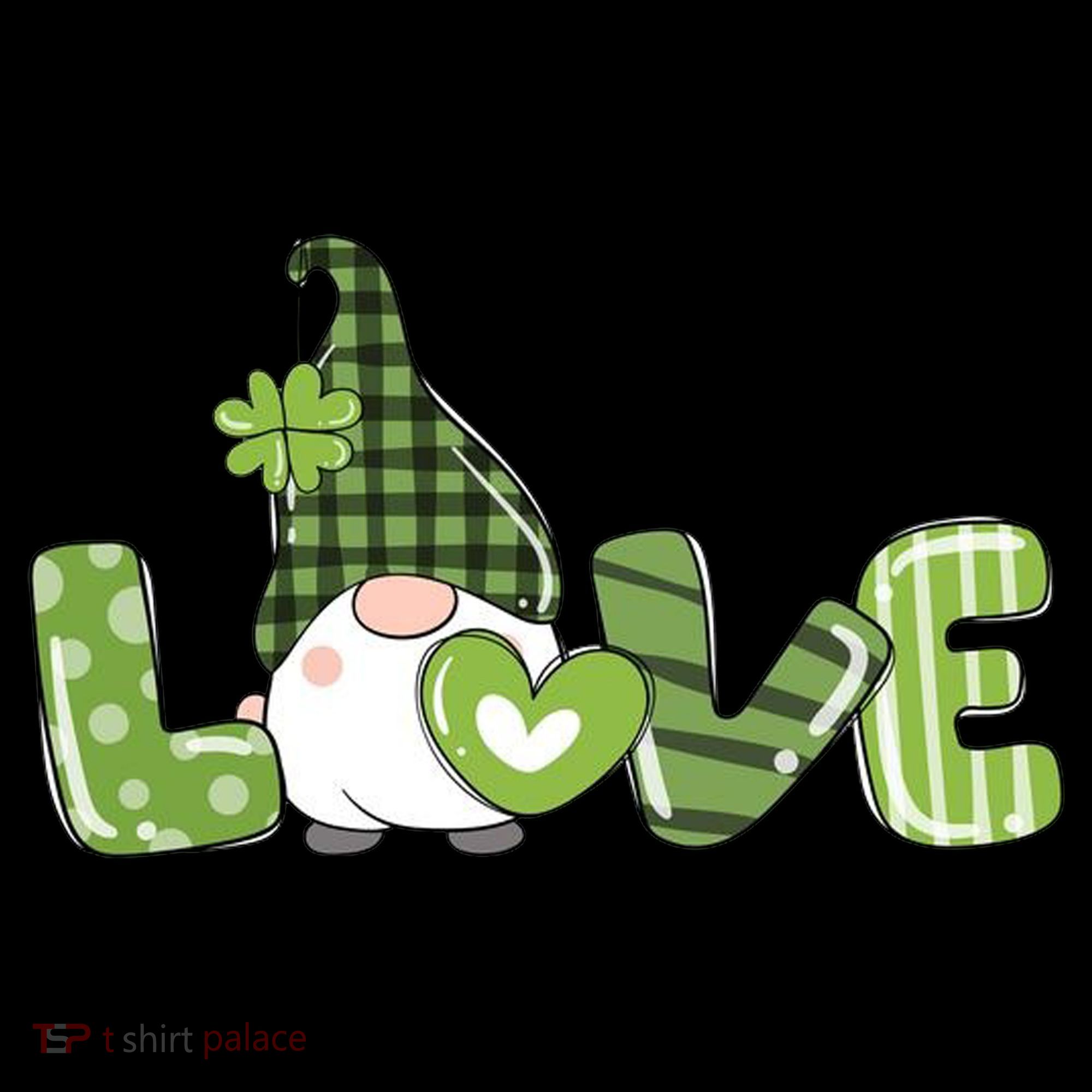 Love Irish Gnome Cute St Patricks Day Women's Hoodie
