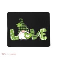 Love Irish Gnome Cute St Patricks Day Mousepad thumb 0