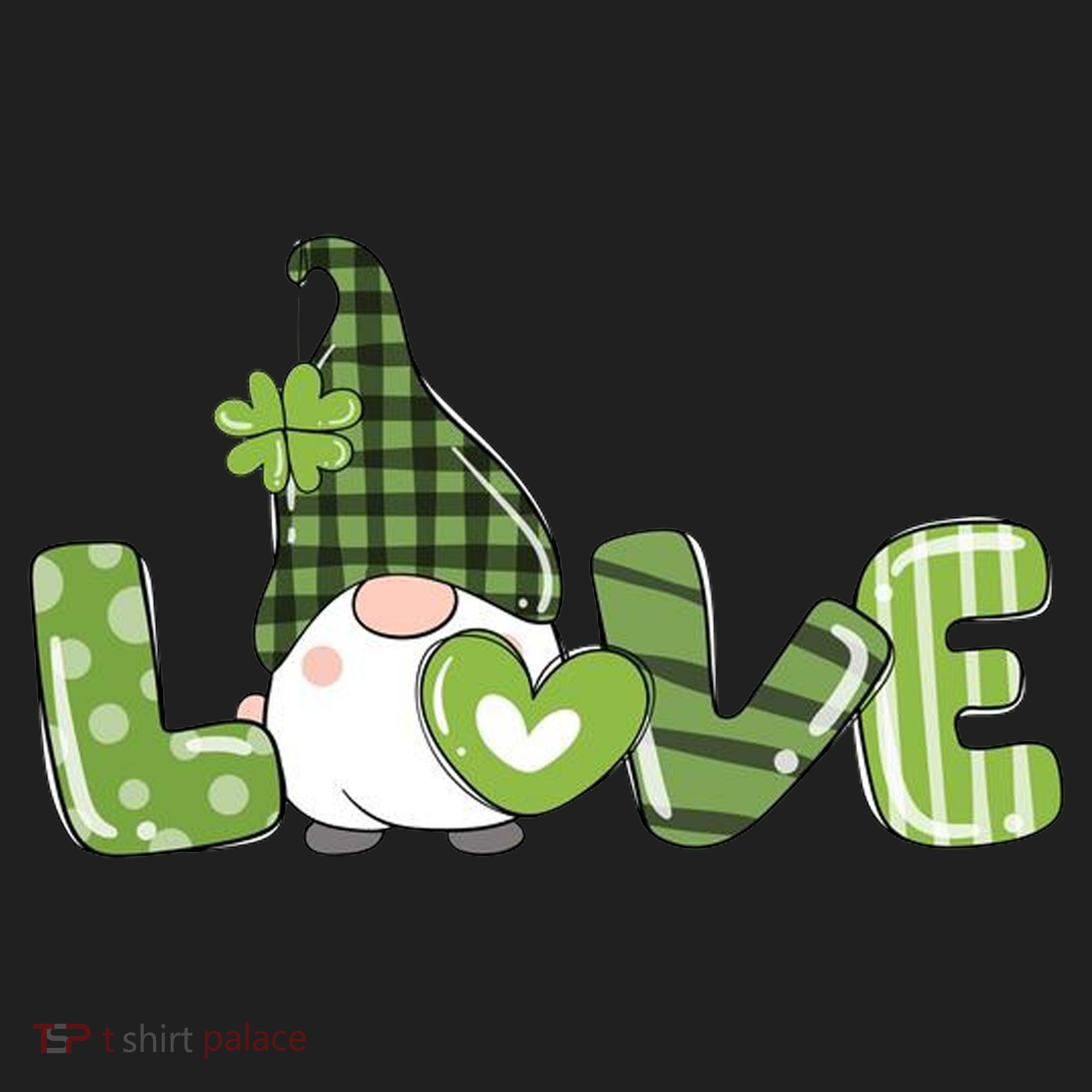 Love Irish Gnome Cute St Patricks Day Hat