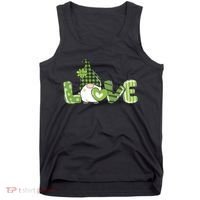 Love Irish Gnome Cute St Patricks Day Tank Top thumb 0