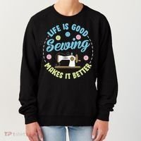 Life Is Good Sewing Makes Women's Sweatshirt thumb 0