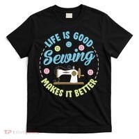 Life Is Good Sewing Makes T-Shirt thumb 0