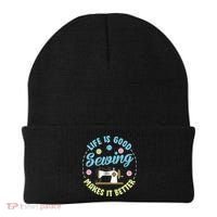 Life Is Good Sewing Makes Beanie thumb 0