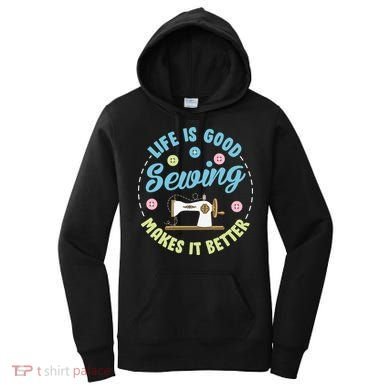 Life Is Good Sewing Makes Women's Hoodie