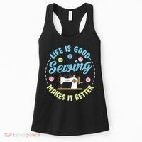 Life Is Good Sewing Makes Women's Tank Top thumb 0