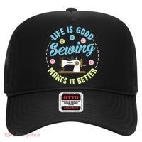 Life Is Good Sewing Makes Hat thumb 0