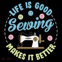 Life Is Good Sewing Makes Toddler Hoodie thumb 2